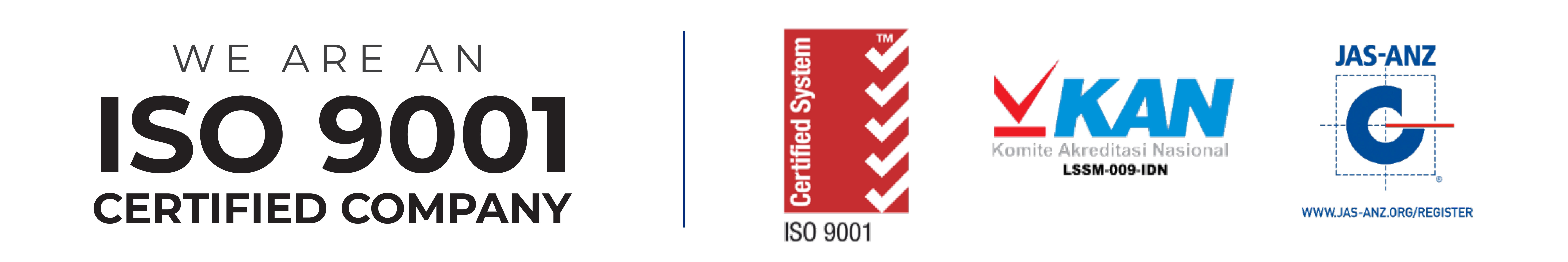 ISO 9001 Certificate