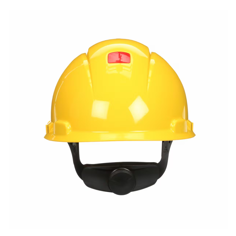 yellow safety helmet