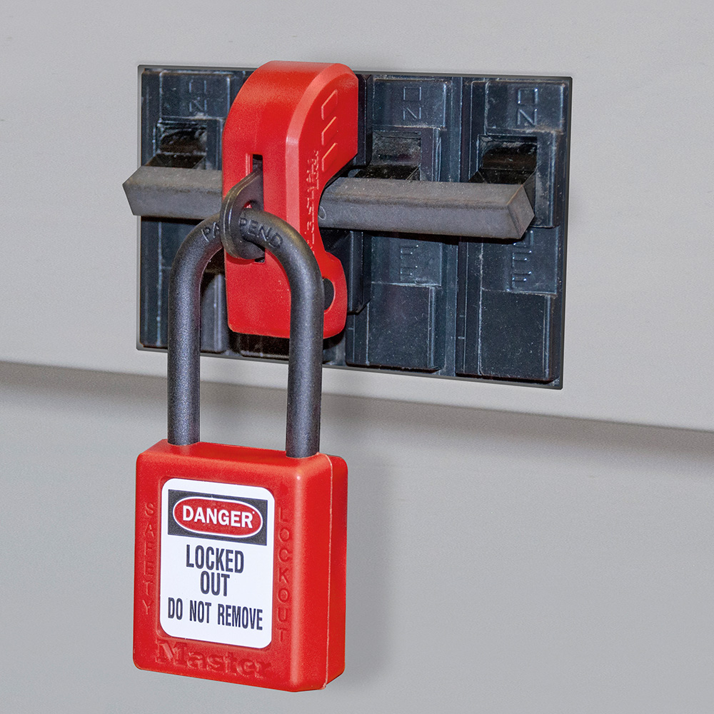 Electrical Lockout Grip Tight™ Plus Circuit Breaker Lockout Device – Miniature Circuit Breakers (120/240 V)