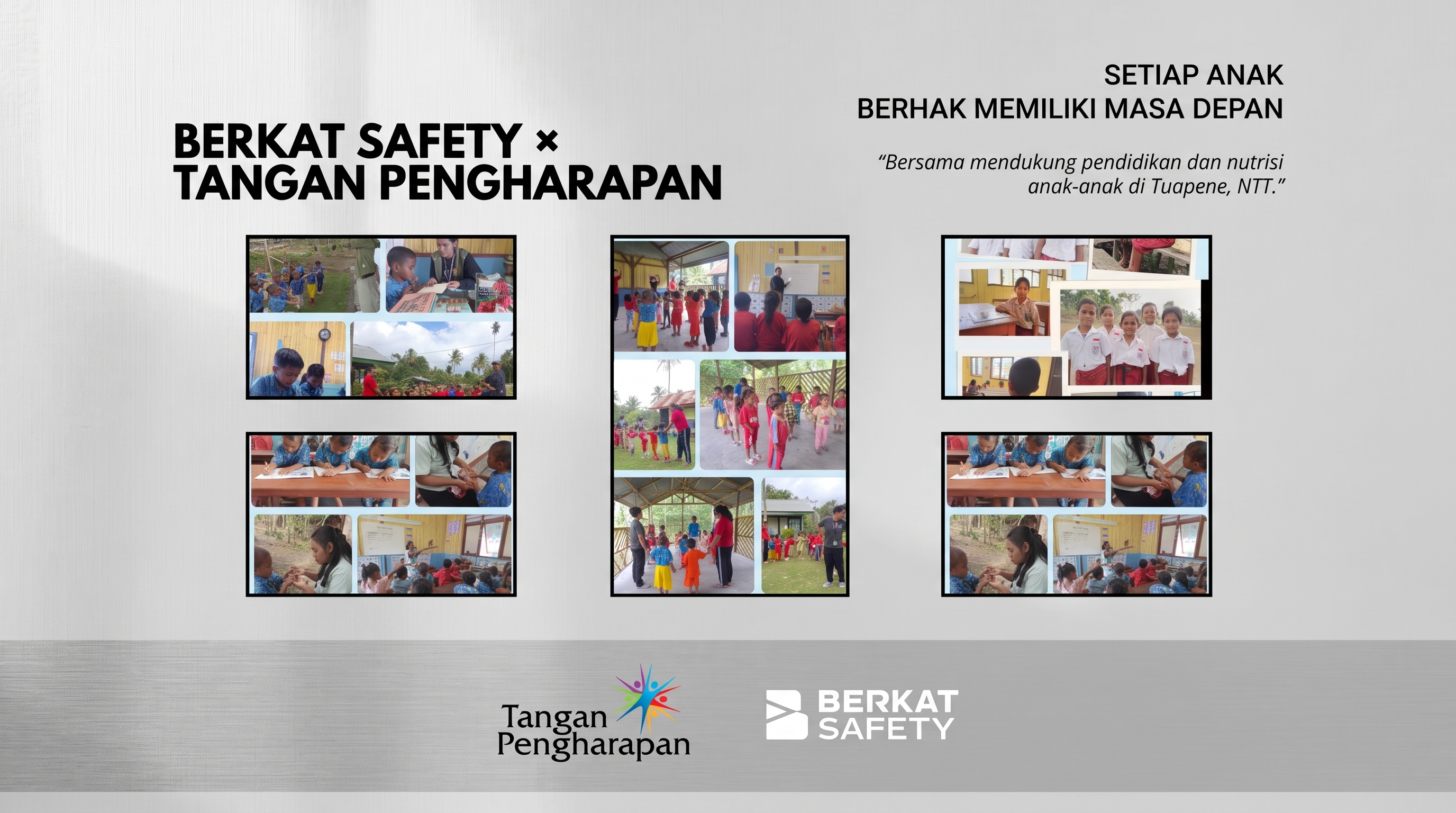 Menyelamatkan Masa Depan Anak Pedalaman NTT melalui CSR Berkat Safety